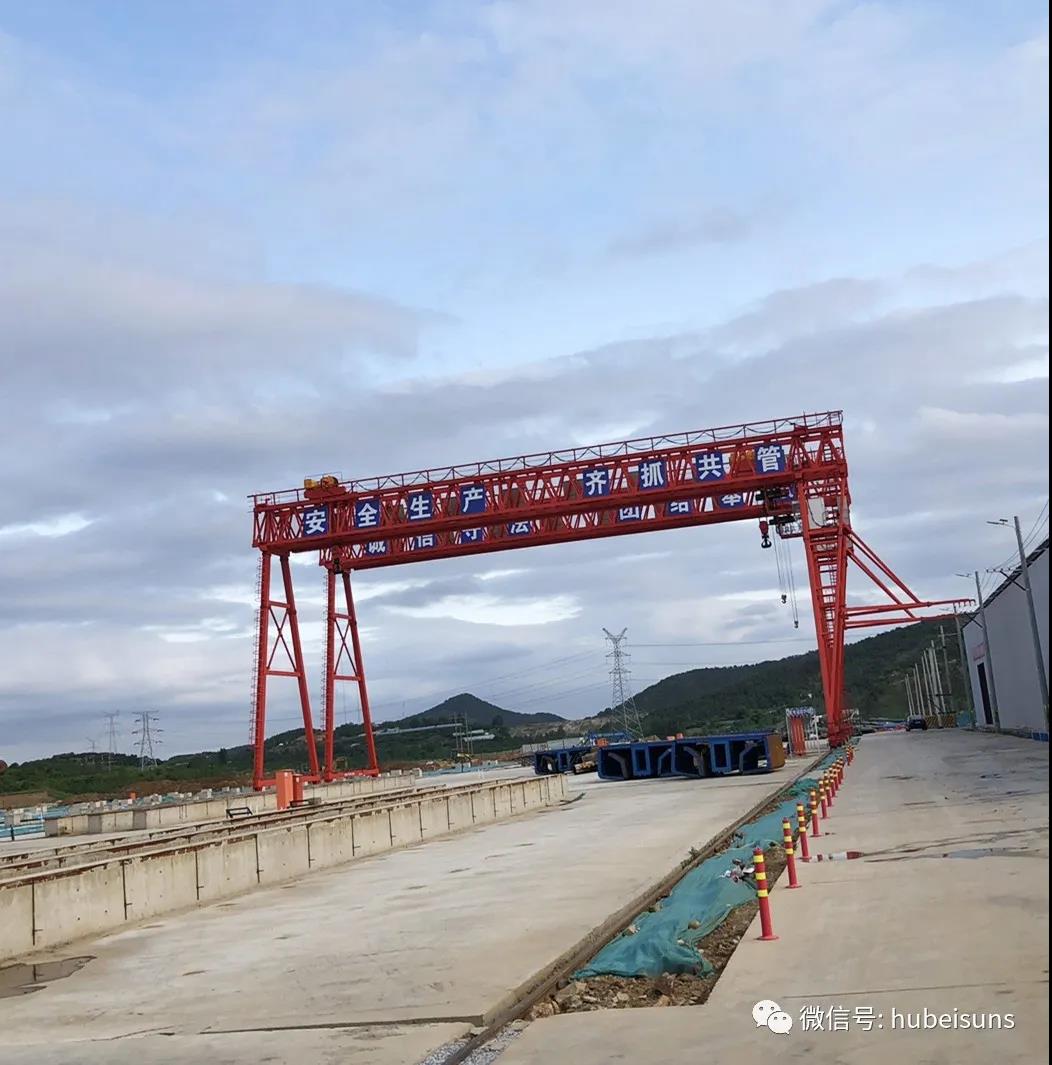 山東龍門吊安全監控系統完成安裝和(hé / huò)調試
