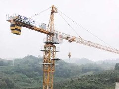 貴州某項目現場塔吊安全監控系統完工（含吊鈎可視化）