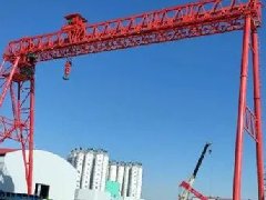 近期龍門吊安全監控系統完工案例（多圖）